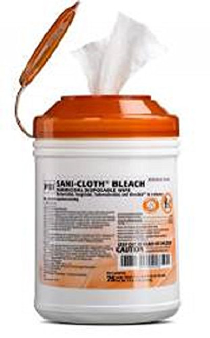 Pdi Professional Disposables P54072 Sani-Cloth Bleach Germ Wipe 6X10.5 75/Pk