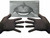 Ventyv Black Nitrile Gloves, Size: XLarge