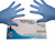 NitriDerm Ultra, Nitrile Gloves  Large - Latex & Powder Free Blue Exam. 100 ct