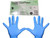 Blue Nitrile Exam Gloves, Powder-Free, Tender Touch  Size Medium 200/box