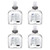 PURELL VF PLUS Hand Sanitizer Gel, Fragrance Free, 1200 mL Sanitizer Refill for PURELL TFX Dispenser (Pack of 4) - 5499-04