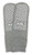 Slipper Socks , Gray Pair, 2XL Mens 12-13