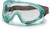 Pyramex Chemical Green Safety Goggles Glasses With Neoprene Strap Clear