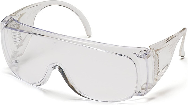 Safety Goggles Glasses Lab Work Eye Protective Eyewear Clear Lens