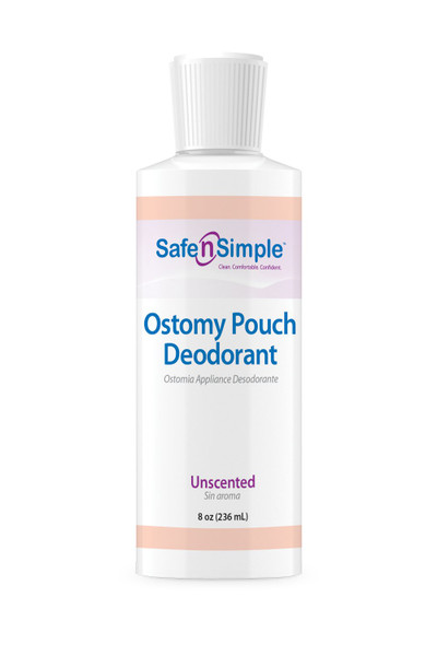 Safe N' Simple Ostomy Pouch Deodorant, 8 Fluid Ounce