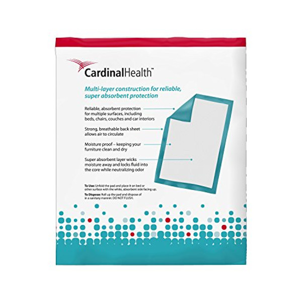 Cardinal Health Protective Underpad Premium Absorbency Extra-Large 10 Ct