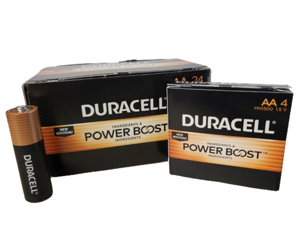 AA Duracell Coppertop Batteries - 24Pack MN1500