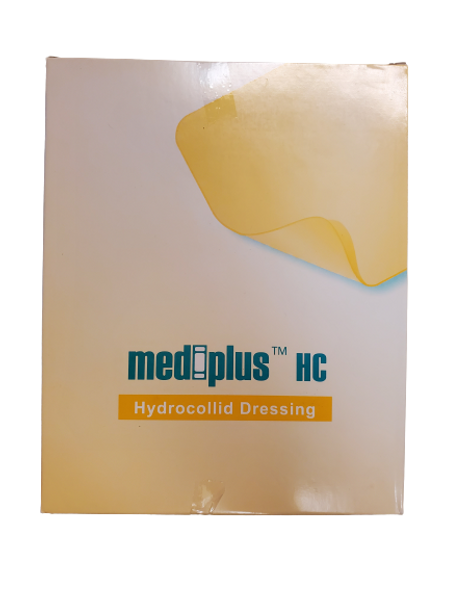 MediPlus HC Hydrocollid Dressing 1mm thick, 4 x 4 , 10 Count