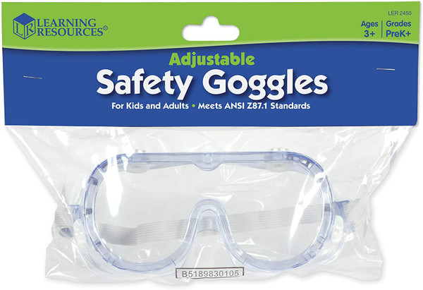 Childrens Kids Safety Goggles by Learning Resources, One