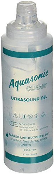 Parker Laboratories 42012.0 Ultrasound Gel, 0.25 L Capacity (Pack Of 12)