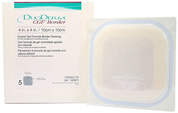 Convatec 187971 Duoderm CGF With Border 4 X 4 - Box of 5