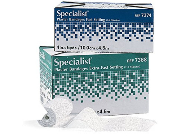Bsn Specialist Plaster Of Paris Bandages, Extra Fast, Green, 2X3Yds, 12/Bx
