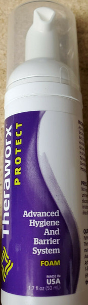 Theraworx Protect Advanced Hygiene And Barrier System Foam 1.7Oz | New