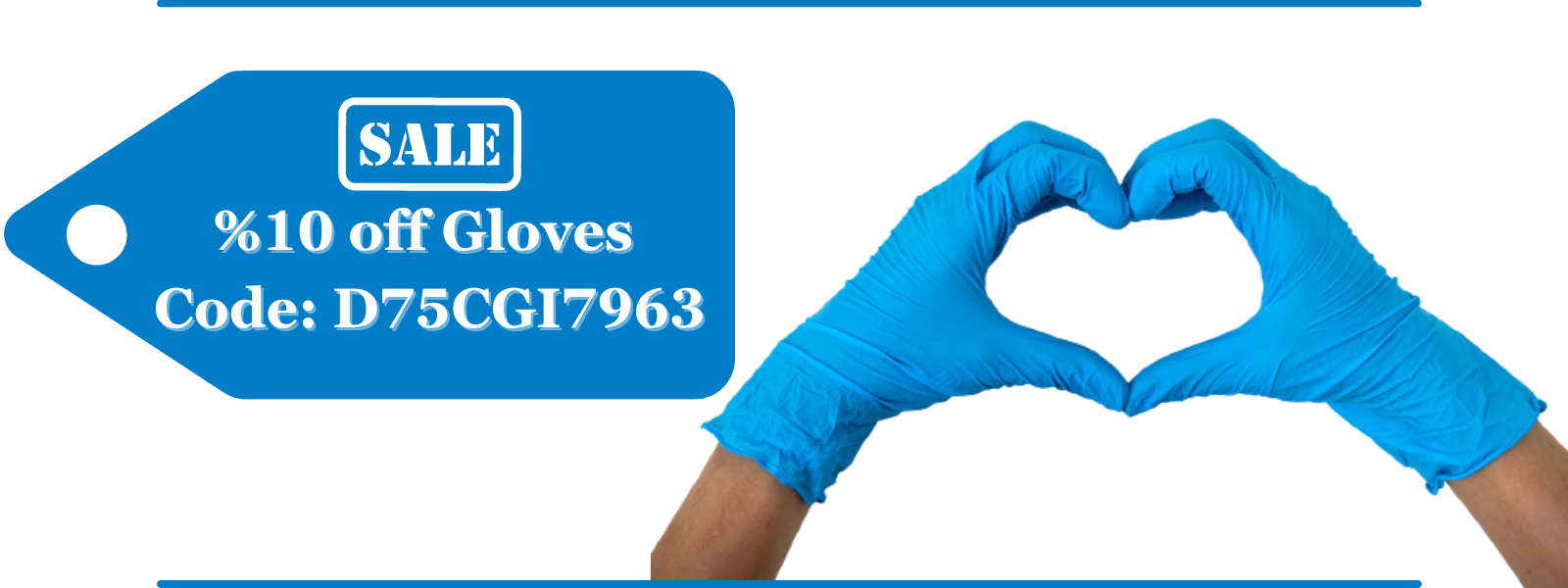 Medical gloves on sale