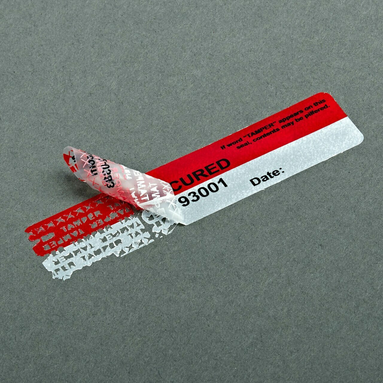 Tamper Evident Security Labels