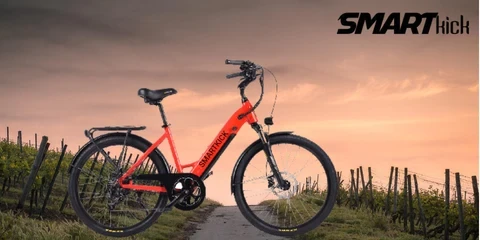 Smartkick Z2 26" 350W Rear Wheel Drive Electric Bike
