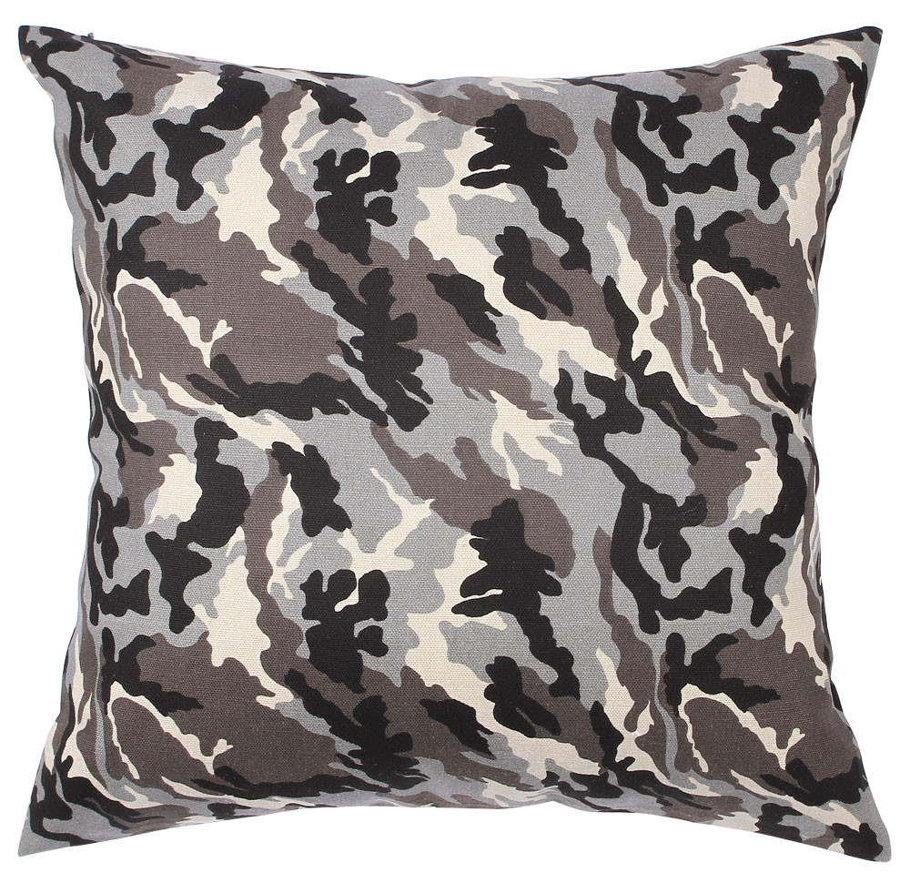 TangDepot® Camouflage Throw Pillow Cover, Camo Pillow Cases - 100% Cotton Canvas, Handmade - Many Colors & Sizes Avaliable