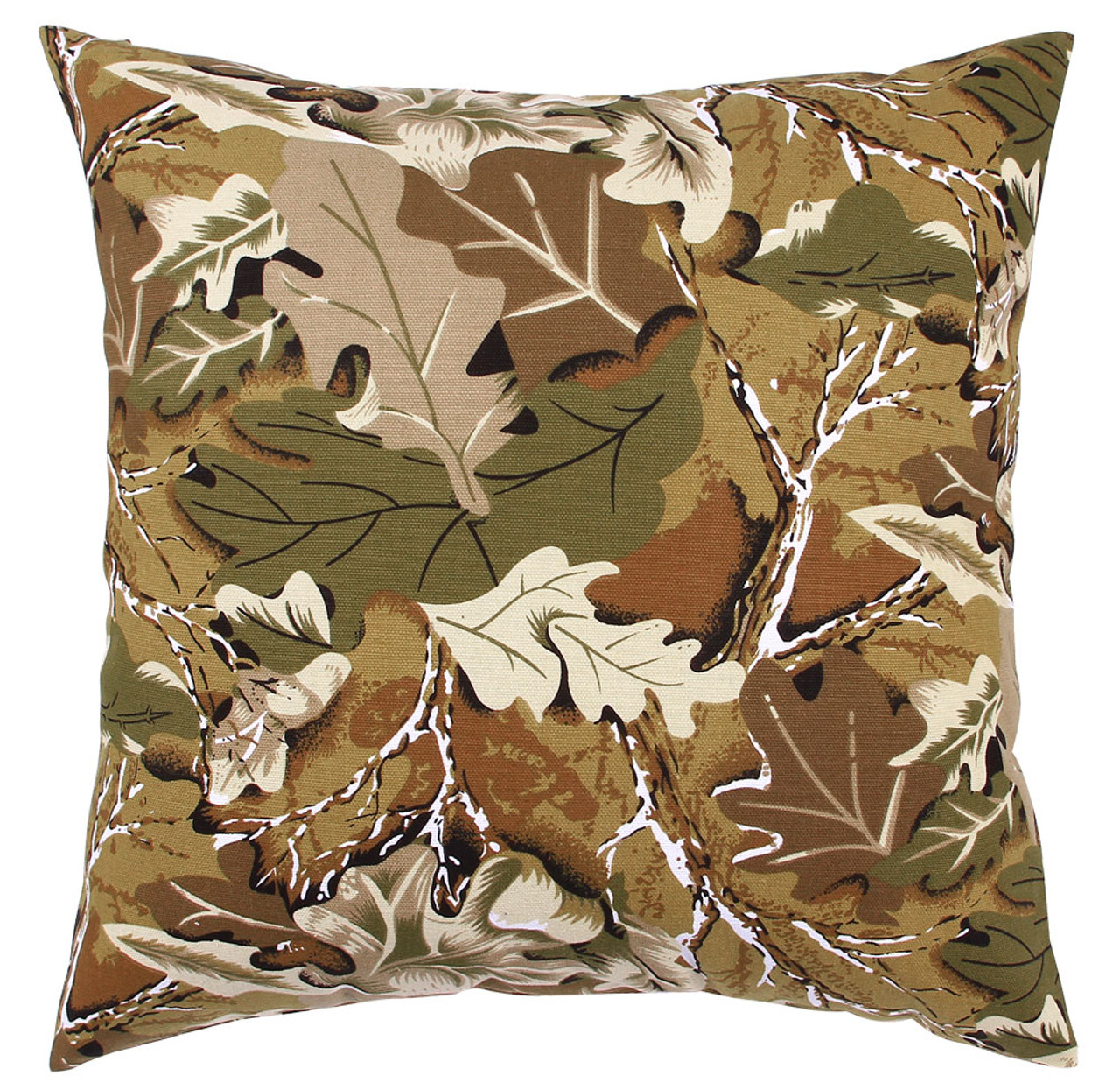 TangDepot® Camouflage Throw Pillow Cover, Camo Pillow Cases - 100% Cotton Canvas, Handmade - Many Colors & Sizes Avaliable