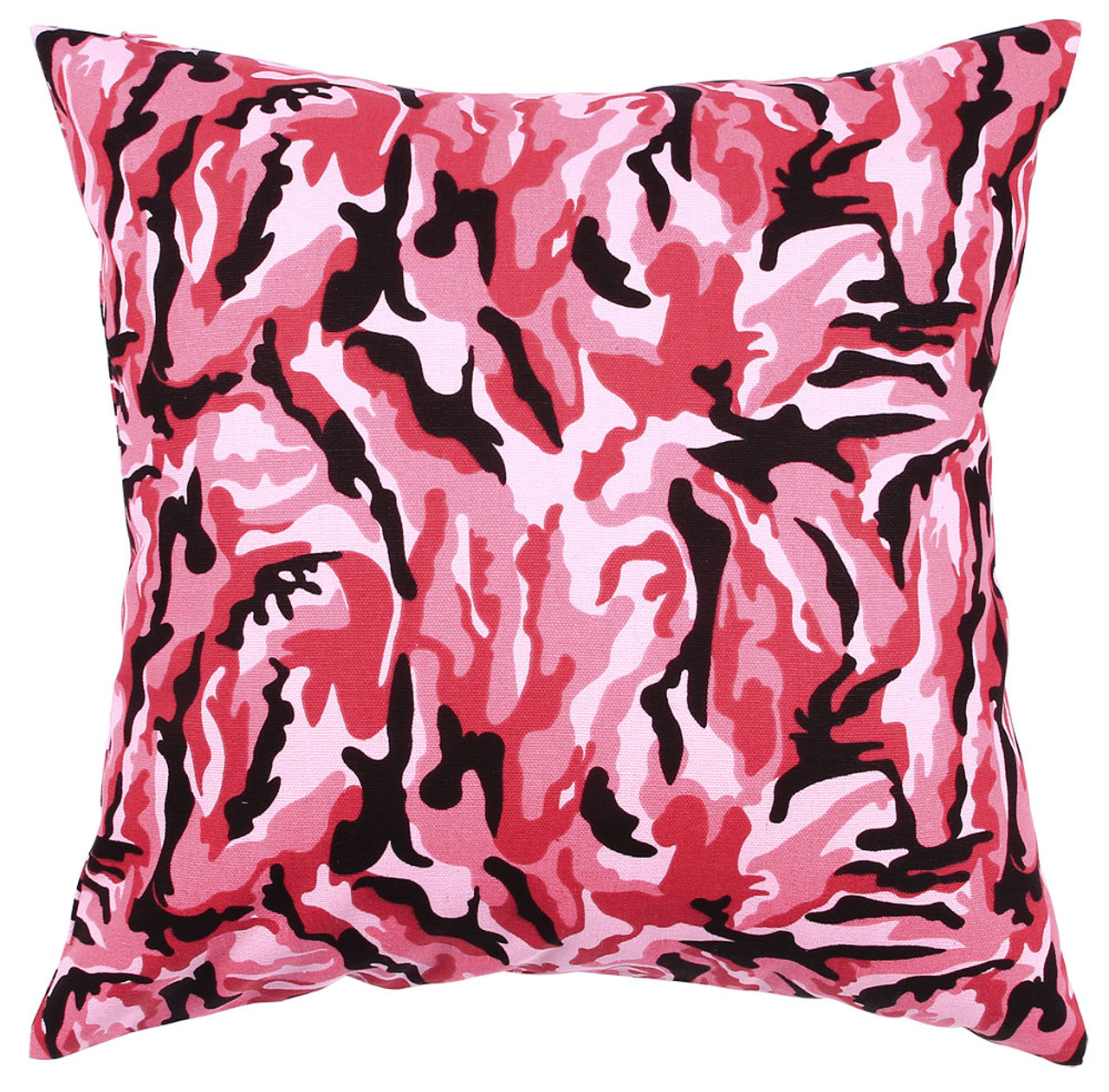 TangDepot® Camouflage Throw Pillow Cover, Camo Pillow Cases - 100% Cotton Canvas, Handmade - Many Colors & Sizes Avaliable