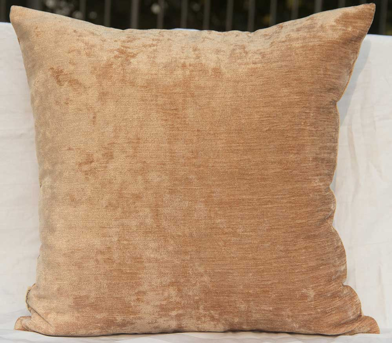 TangDepot Handmade Solid Chenille Decorative Throw Pillow Covers