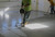 Colored epoxy floor paint