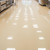 New glossy floors in commercial kitchen