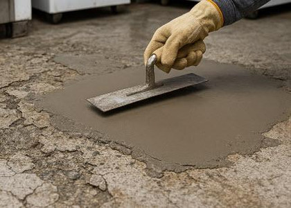 How to Repair Flaking & Spalling Concrete with Epoxy Floor Resurfacer and Coating