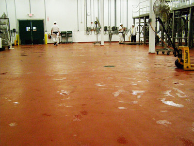 Slip-Resistant Resurfacer & Coating for Food Processing Plants