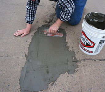 Step-by-Step Concrete Repairs Using Pourable Concrete Filler