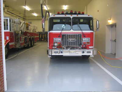 New Firehouse Floors: The Best Concrete Coating Solutions
