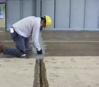 Repairing Industrial Floor Defects Before Applying Coating