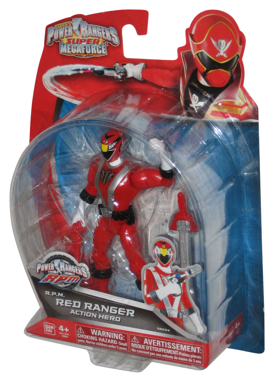 Power Rangers Super Megaforce (2014) RPM Red Ranger Action Hero