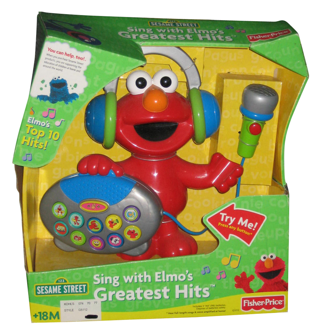 elmo music toy