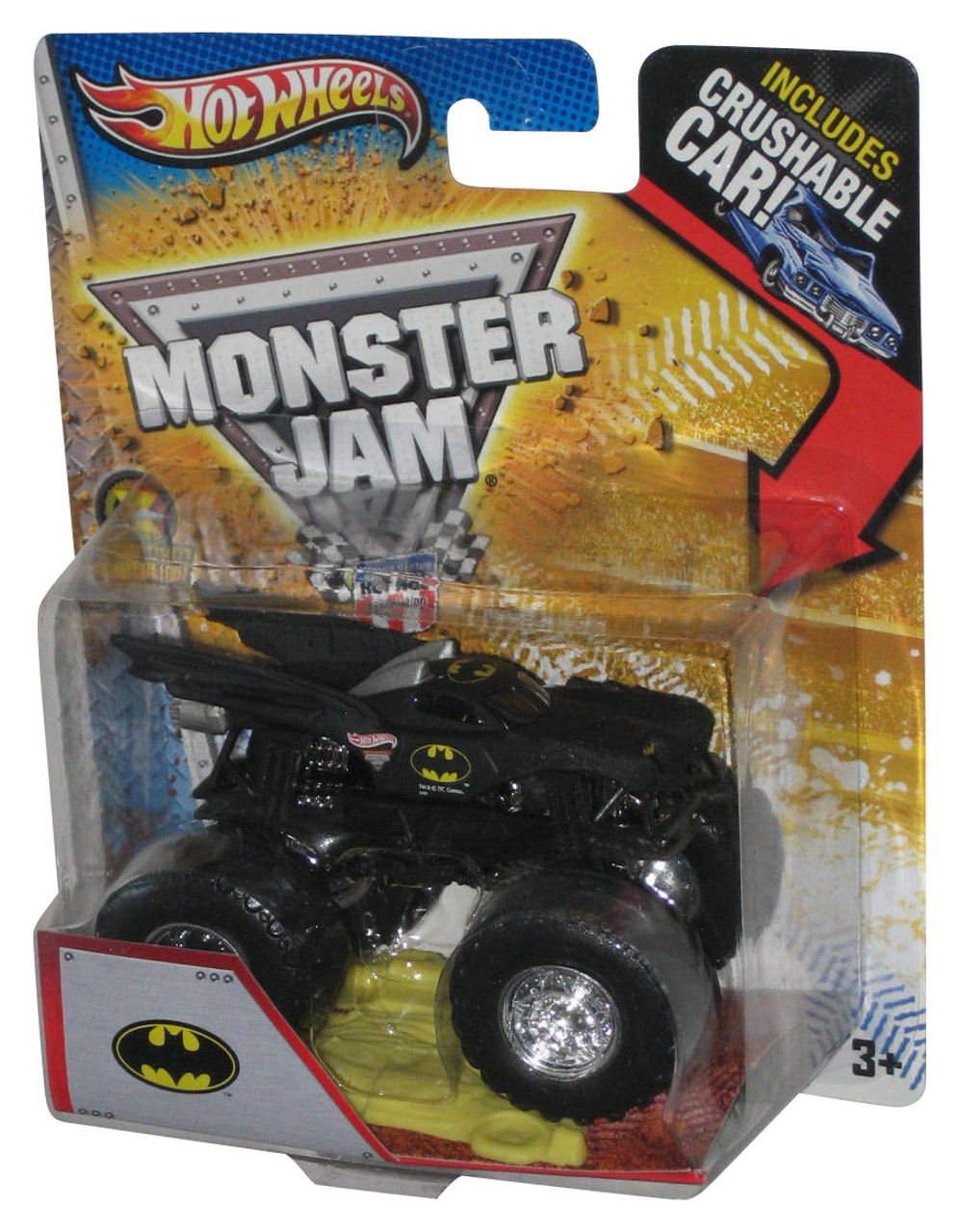 Hot wheels バッドマン　Monster truck Hot Wheels Monster Jam Batman Vehicle - Walmart.com