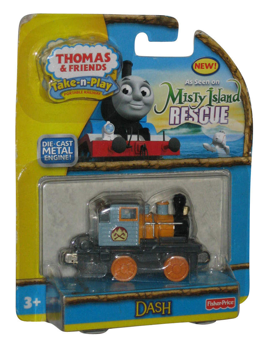 Thomas Engine Friends Misty Island Rescue Take-N-Play Dash Die