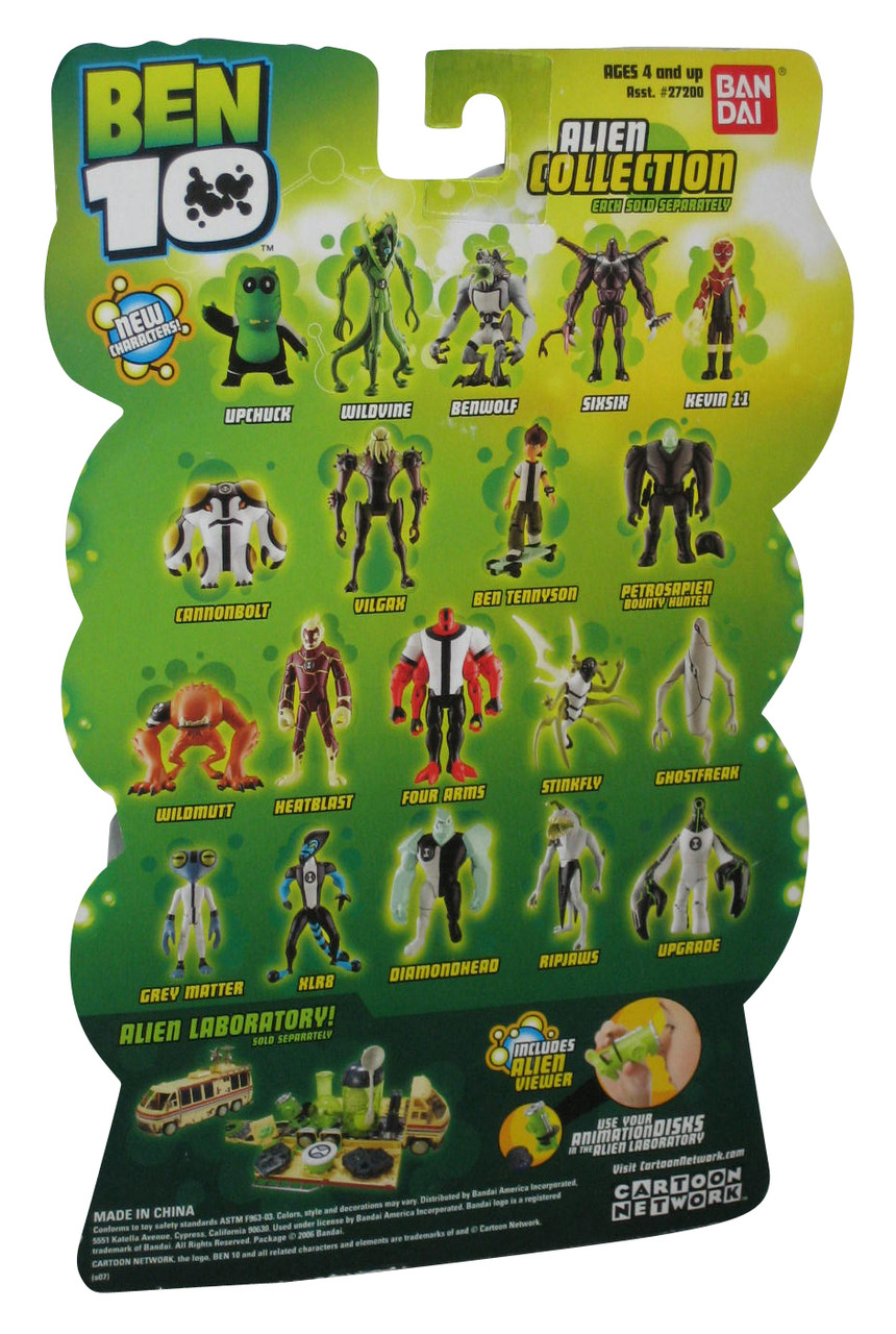 Ben 10 Alien Force Alien Collection Bandai Figure w/ Skate Hover