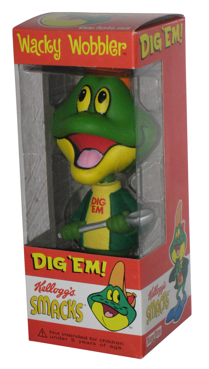 FUNKO Wacky Wobbler Dig 'Em ケロッグ Funko Wacky Wobbler Kellogg's Smacks Dig'Em! Bobble Head