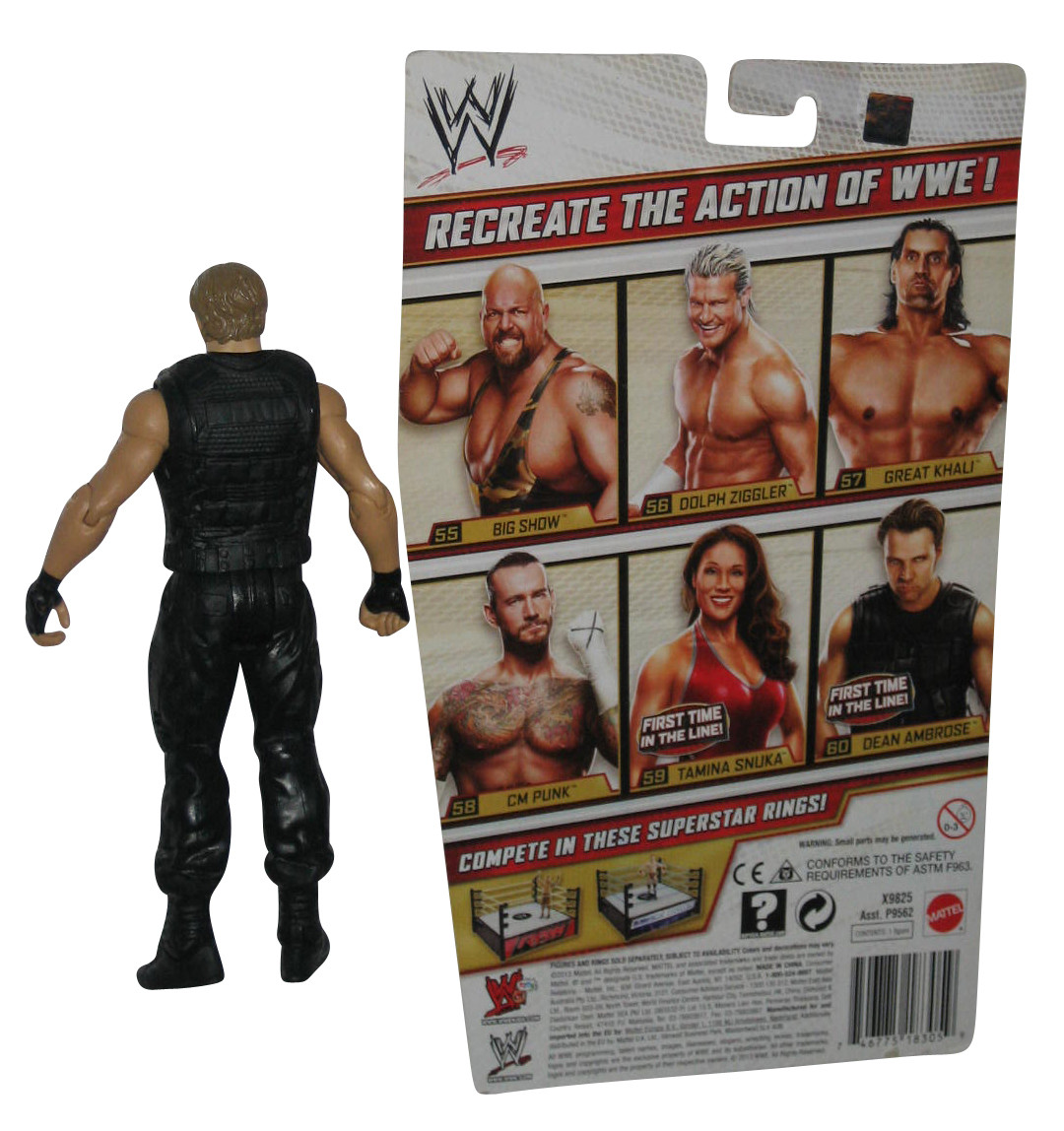 WWE Wrestling Series #33 Dean Ambrose (2013) Mattel Superstar #60