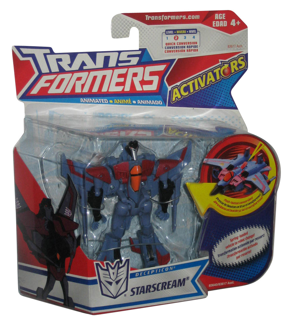 Transformers Animated Activators Starscream (2008) Hasbro Figure