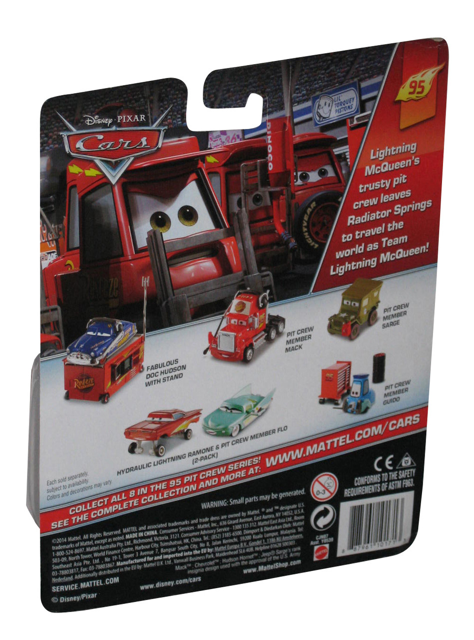 Disney Cars Movie Fabulous Hudson Hornet with Stand Deluxe