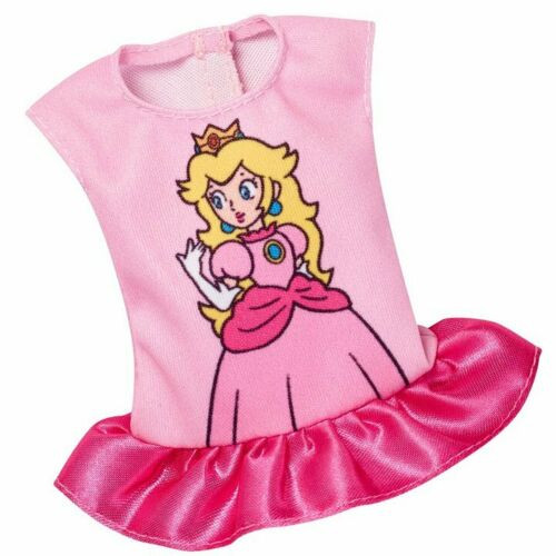 Nintendo Super Mario Barbie Pink Princess Peach Top Fashion