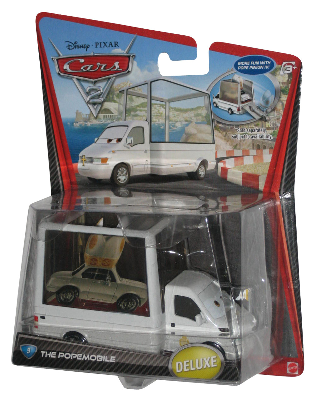 カーズ マテル THE POPEMOBILE カーズ２ ミニカー ピクサー カーズ マテル THE POPEMOBILE カーズ2 ミニカー ピクサー