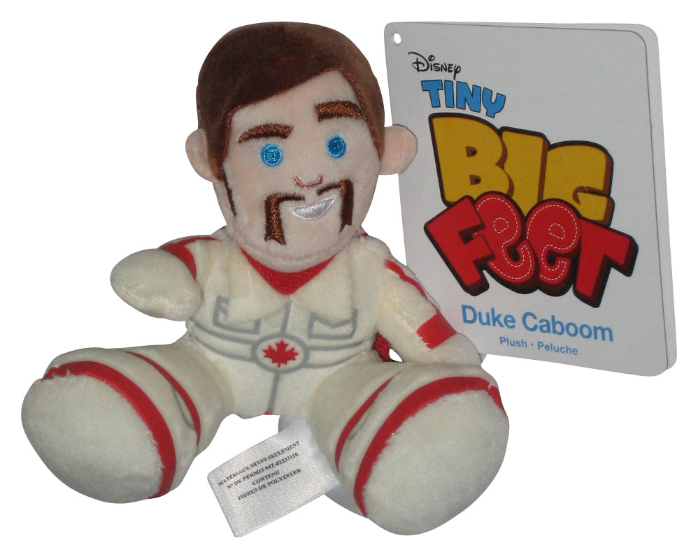 Disney Store Toy Story Duke Caboom Tiny Big Feet Plush w/ Tag