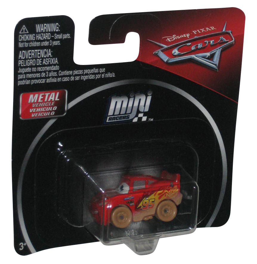 Disney Cars Movie Mini Racers (2017) Muddy Lightning McQueen Die