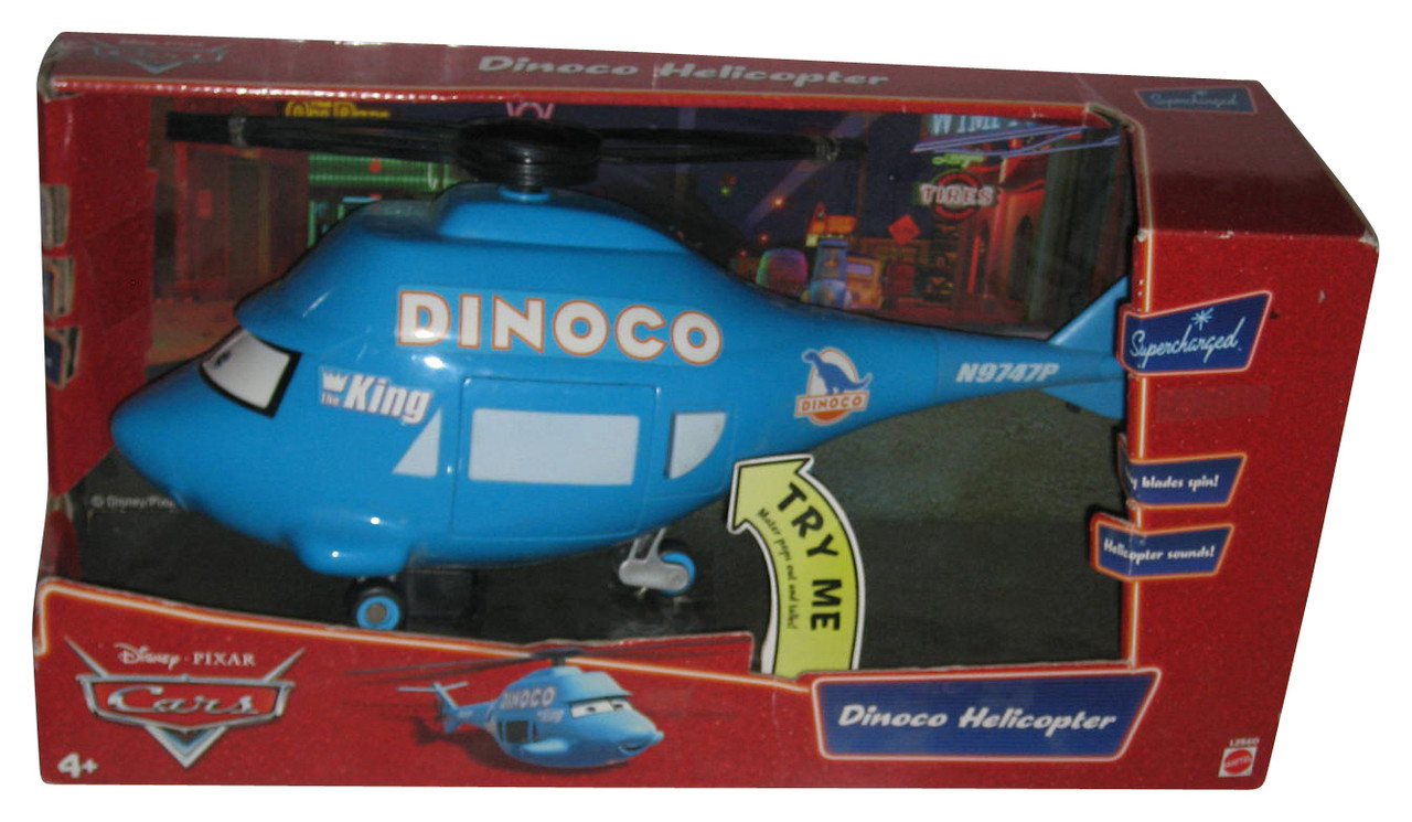 disney pixar dinoco helicopter