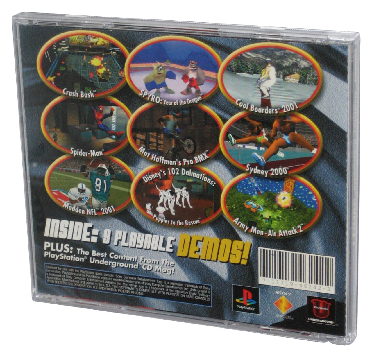 PlayStation 1 Underground Jampack Winter 2000 Video Game