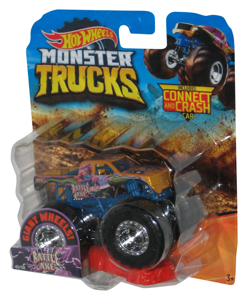 Hot Wheels Monster Trucks (2019) Mattel Battle Axe Toy Truck 43/50