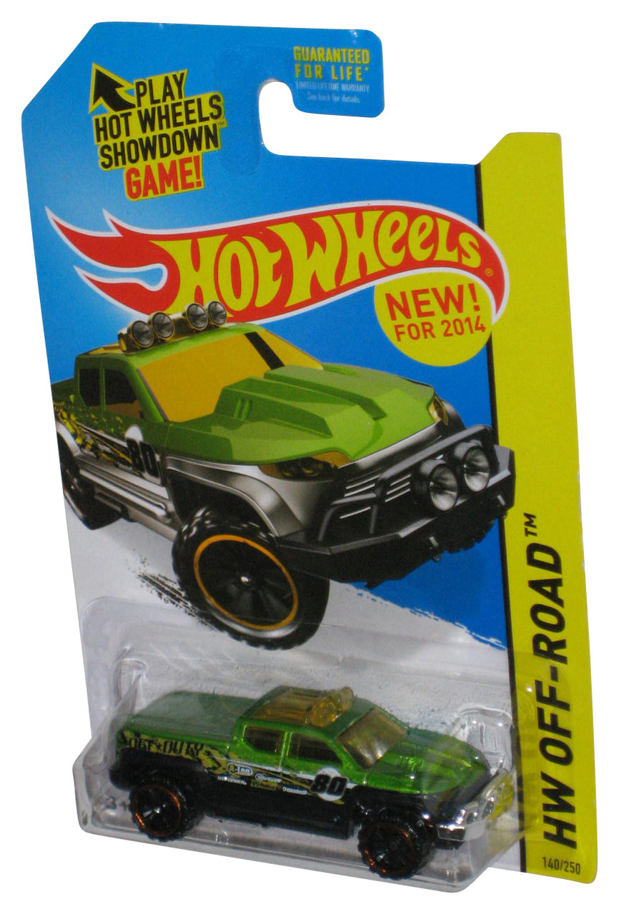 Hot Wheels HW Off-Road (2014) Green Off-Duty Toy Car 140/250 GKWorld