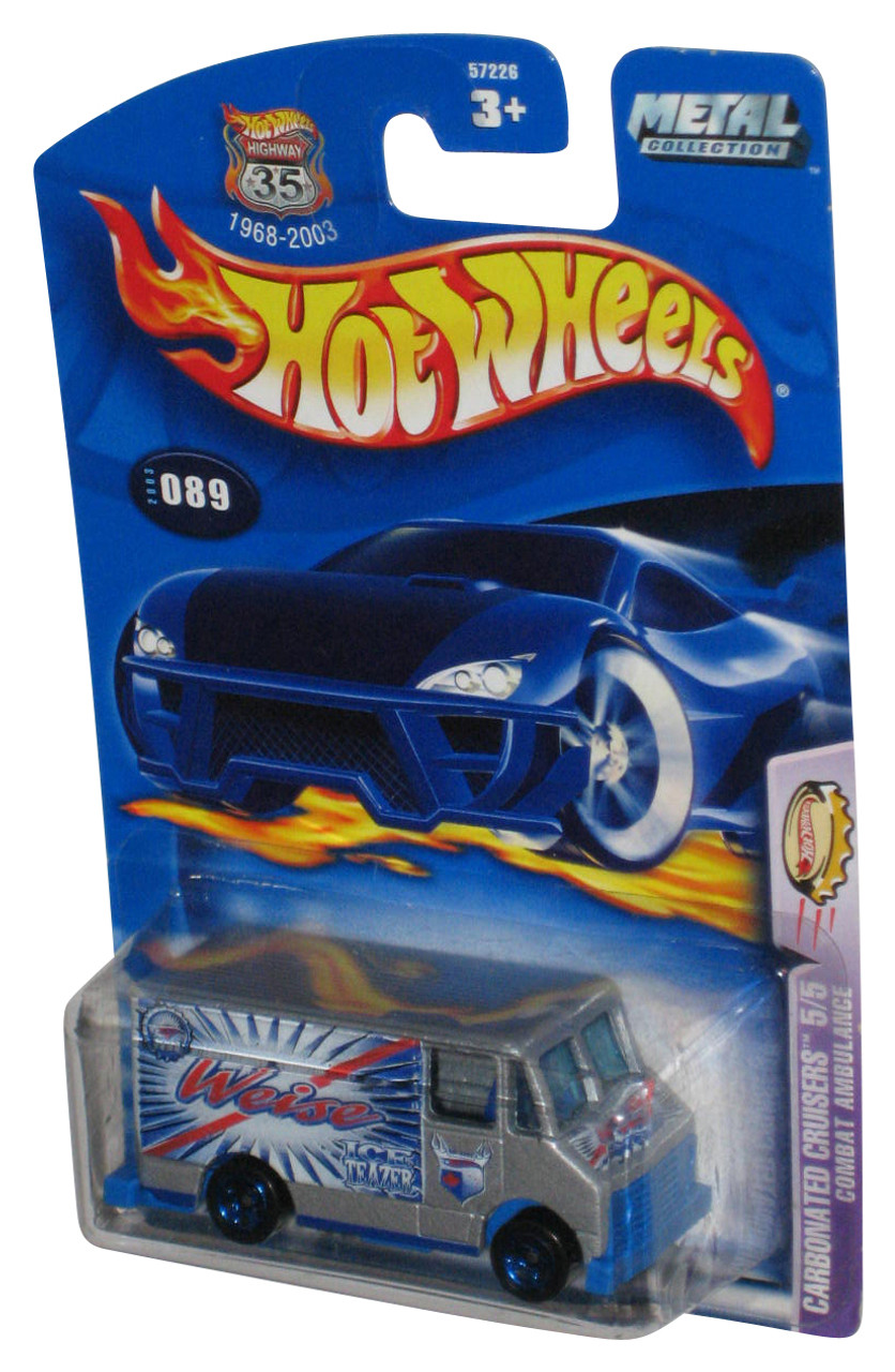 Hot Wheels Carbonated Cruisers 5/5 (2003) Silver Combat