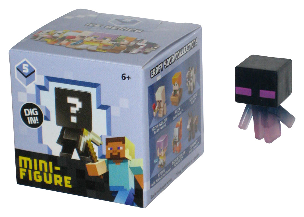 Minecraft Ice Series Teleporting Enderman (2015) Mattel 1-Inch